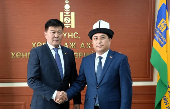ХХААХҮ-ийн сайд Х.Болорчулуун Бүгд Найрамдах Киргиз Улсын Элчин сайдыг хүлээн авч уулзав