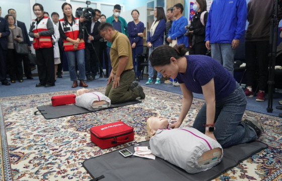 МУЗН-ийн “Бүс ба Зам-Гэрэлт” төслийн хэрэгжилттэй танилцлаа