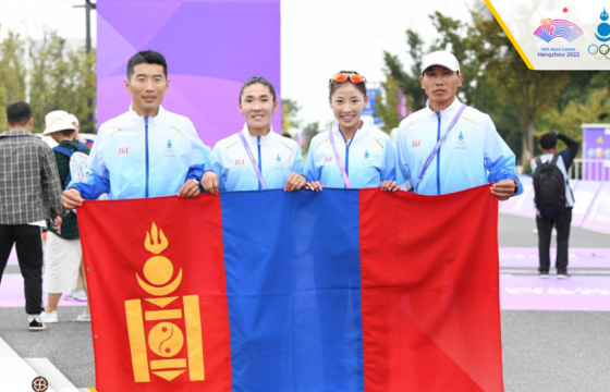 Азийн наадмын марафон гүйлтийн тэмцээн өндөрлөв