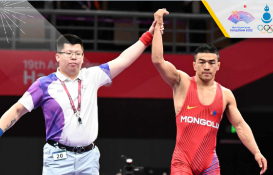 Т.Тулга Азийн наадмын алтан медалийн төлөө барилдана