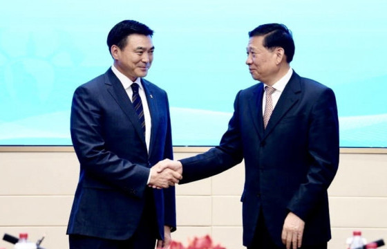 Шадар сайд С.Амарсайхан БНХАУ-ын Онцгой байдлын удирдлагын сайд Ван Шяньшитэй уулзав