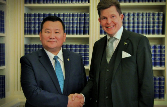 УИХ-ын дэд дарга Л.Мөнхбаатар Шведийн Хаант Улсын Риксдагт албан ёсны айлчлал хийж байна