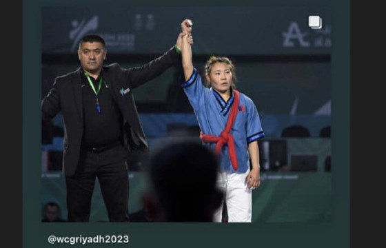 Г.Ганцэцэг дэлхийн тулааны спортын наадмаас мөнгөн медаль хүртлээ