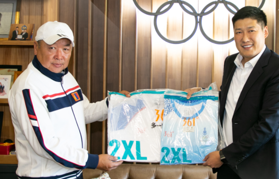 Сквош теннисний холбооны О.Алтанхуягийг “Олимпик хаус”-т хүлээн авч уулзлаа.