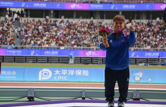 Д.Саруултөгс Азийн наадмаас мөнгөн медаль хүртжээ