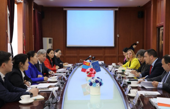 ХНХЯ: Европын Парламентын 16 дугаар зөвлөлдөх уулзалтын төлөөлөгчдийг хүлээн авч уулзав