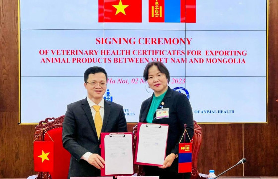 МОНГОЛ УЛСЫН ХХААХҮЯ БНСВУ-ЫН ХААХХЯ-ТАЙ ХАМТРАН АЖИЛЛАНА