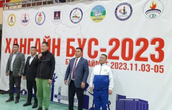 “Хангайн бүс 2023” спортын сургалт боллоо