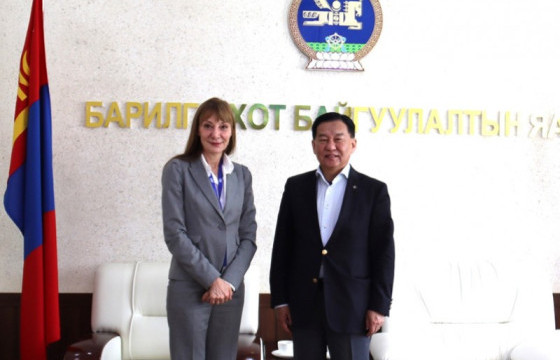 Барилга, хот байгуулалтын сайд НҮБ-ын Суурин төлөөлөгч Матильда Димовскаг хүлээн авч уулзлаа