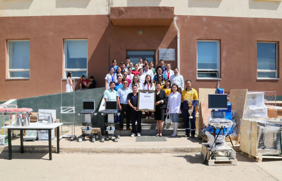 ЦОГТЦЭЦИЙ СУМЫН ЭРҮҮЛ МЭНДИЙН ТӨВД НЭГ ТЭРБУМ ТӨГРӨГИЙН ЭМНЭЛГИЙН ТОНОГ ТӨХӨӨРӨМЖ ХҮЛЭЭЛГЭЖ ӨГЛӨӨ