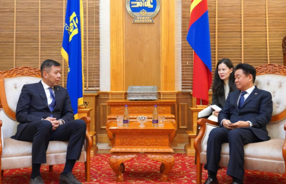 ХЗДХ-ийн сайд Б.Энхбаяр БНСУ-аас Монгол Улсад суугаа Элчин сайд Ким Жун Гүгийг хүлээн авч уулзлаа