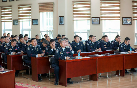  Экологийн цагдаагийн албан хаагчдад сургалт зохион байгууллаа