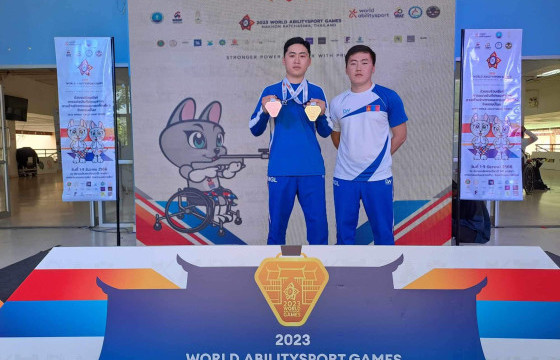 Г.Ганзориг хөгжлийн бэрхшээлтэй иргэдийн наадмаас алтан медаль хүртлээ