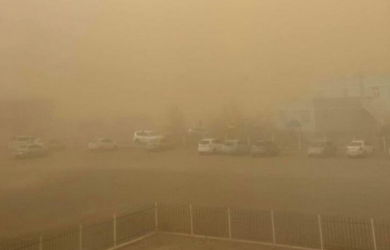 Ховд аймгийн Зэрэг, Говь-Алтай аймгийн Тонхил суманд салхины хурд 43 м/с хүрч, гамшигт үзэгдлийн хэмжээнд хүрчээ