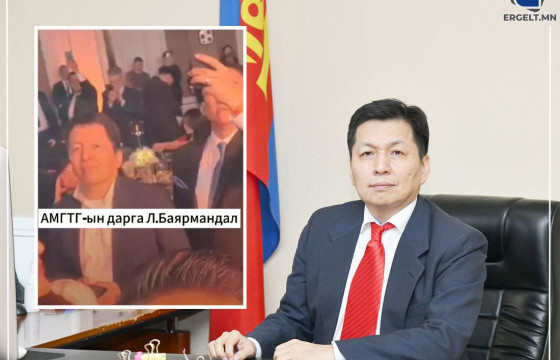 Иргэдийг шатахуунд дугаарлаж байхад 7.6 сая төгрөгийн үнэтэй тоглолт үзээд, зугаалж яваа АМГТГ-ын дарга Л.БАЯРМАНДАЛ ГЭЖ ХЭН БЭ