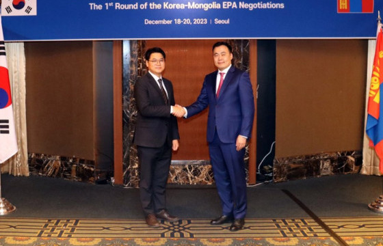 Монгол Улс, БНСУ хоорондын эдийн засгийн түншлэлийн хэлэлцээрийн эхний шатны хэлэлцээ эхэллээ