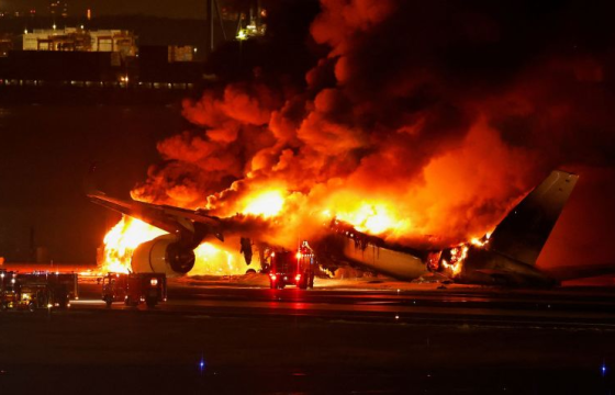 “Japan Airlines”-ийн онгоцтой мөргөлдсөн эргийн хамгаалалтын онгоц хөөрөх зөвшөөрөлгүй ниссэн байжээ