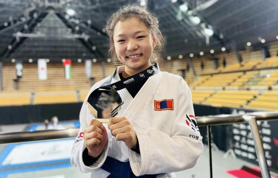 Б.Наранхишиг “Токио 2024” жюү жицүгийн гранд сламаас мөнгөн медаль хүртлээ