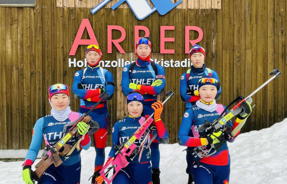 Манай биатлоны баг, тамирчид олимпын тосгонд байрлав