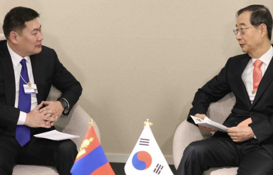 Ерөнхий сайд Л.Оюун-Эрдэнэ БНСУ-ын Ерөнхий сайд Хан Дог Сү-тэй уулзлаа