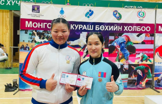 Жүдочин Г.Ихэрцэцэг, Ц.Санжидмаа нар спортын мастер боллоо