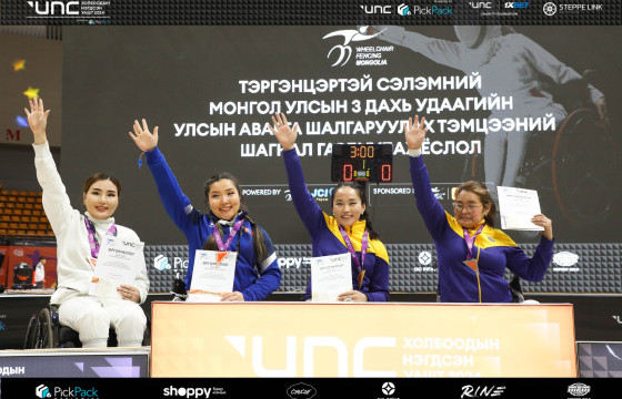 Тэргэнцэртэй туялзуур сэлэмний улсын аварга өндөрлөв