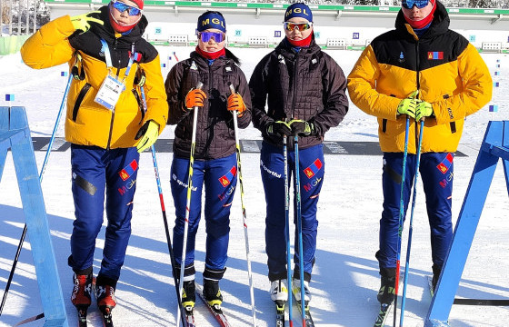 Биатлоны баг олимпын наадмын уралдаанд XXI байрт  шалгарлаа