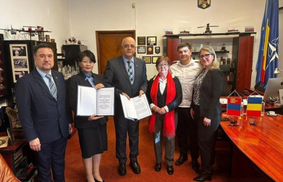 Румын Онцгой байдлын газартай харилцан ойлголцлын санамж бичиг байгууллаа