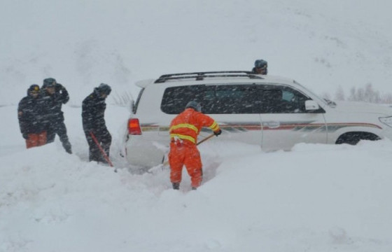 Автомашин нь цасанд суусан 23 иргэнийг аварчээ
