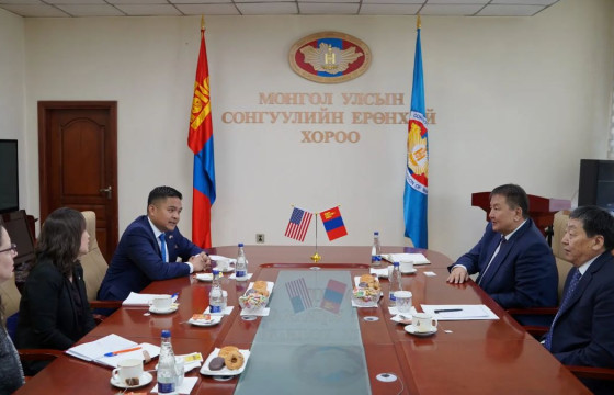  СЕХ-ны дарга П.Дэлгэрнаран АНУ-аас Монгол Улсад суугаа Элчин сайд Ричард Буанганг хүлээн авч, уулзлаа
