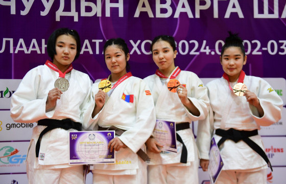 Жүдо бөхийн залуучуудын улсын аваргын медальтнууд тодорлоо