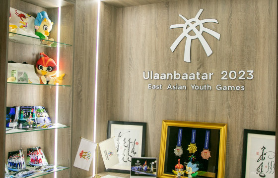 Олимпын музейд Зүүн Азийн залуучуудын наадмын үзмэр дэлгэгдлээ