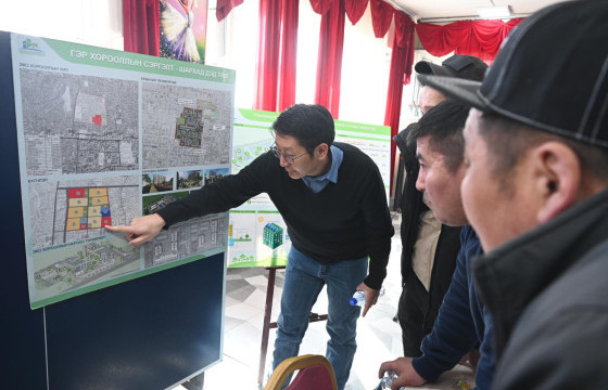 Энэ онд Шархад дэд төвд 110 айлын орон сууц ашиглалтад орно