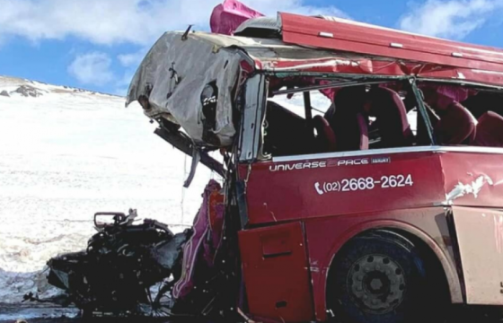 ОСОЛД ОРСОН КОМПАНИЙН АЖИЛТАН: АВТОБУСНЫ ЖОЛООЧ УРСГАЛ СӨРЖ, ХУРД ХЭТРҮҮЛЖ ЯВААД ТОМ ОВРЫН МАШИНТАЙ МӨРГӨЛДСӨН