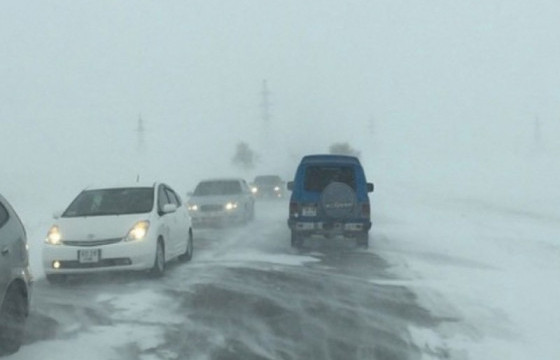 Хүчтэй цасан болон шороон шуурга шуурна