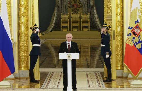 В.Путин өнөөдөр тав дахь удаагаа Ерөнхийлөгчийн тангараг өргөнө