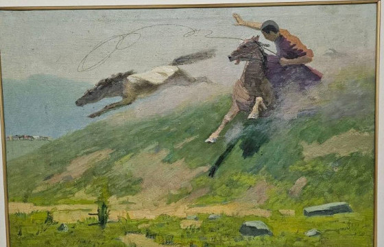 Их тэнгэрээс алдагдсан долоон уран зургийг олж, Дүрслэх урлагийн музейд хүлээлгэн өгчээ