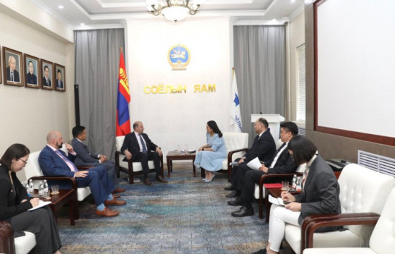 Монгол Улс АНУ-тай соёлын өмчийг хамгаалахаар хамтран ажиллахаар тохиров