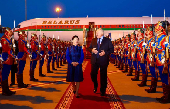 Бүгд найрамдах Беларусь Улсын Ерөнхийлөгч А.Г.Лукашенкогийн айлчлал өнөөдөр албан ёсоор эхэллээ