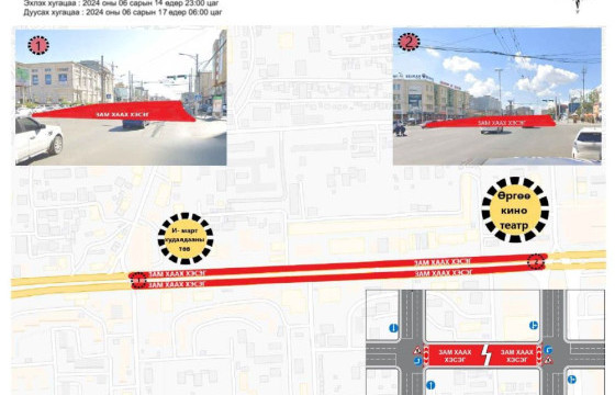 III, IV хорооллын авто замыг хааж, шинэчилнэ