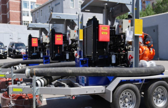 Үерийн ус зайлуулах насос нь секундэд 58 литр ус соруулах хүчин чадалтай