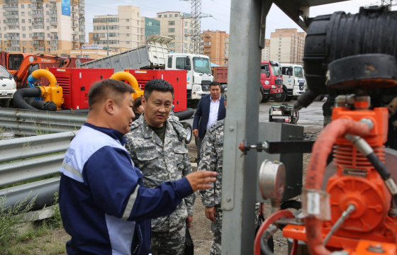 Үерийн аюулын бэлэн байдлыг хангуулах үзлэг зохион байгуулж байна