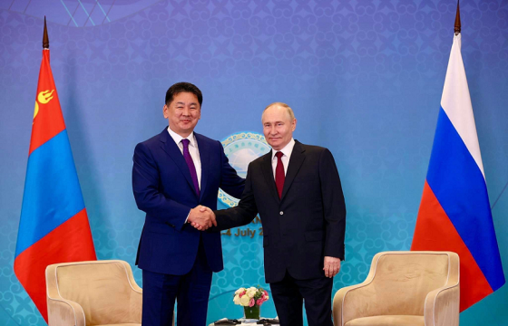 ОХУ-ЫН ЕРӨНХИЙЛӨГЧ В.ПУТИН МАНАЙД АТОМЫН ЦАХИЛГААН СТАНЦ БАРЬЖ ӨГӨХ САНАЛ ТАВИЛАА