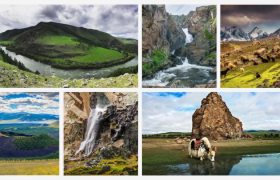 Архангай, Баян-Өлгий аймагт заавал үзэсгэлэнт газрууд