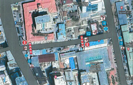 УБ Сонгдо эмнэлгийн хойд талын авто замыг ирэх сарын 20 хүртэл хаана