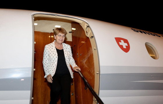 Швейцарын Холбооны Улсын Ерөнхийлөгч Виола Амхерд Монголд иржээ