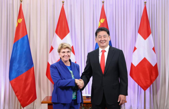 У.ХҮРЭЛСҮХ: Монгол, Швейцарын хамтын ажиллагааг улам өргөжүүлэн хөгжүүлэх, харилцан ашигтай төсөл хөтөлбөр хэрэгжүүлэх талаар санал бодлоо солилцлоо