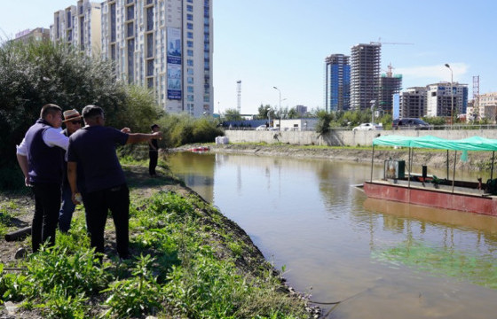 Дунд голын лаг хагшаасыг “River dredge pump” технологи ашиглан цэвэрлэж байна