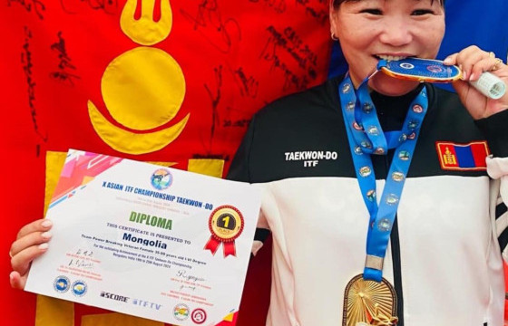 ОБЕГ-ын ахлах ахлагч Ц.Дэлгэрцэцэг Ази тивийн хошой аварга боллоо