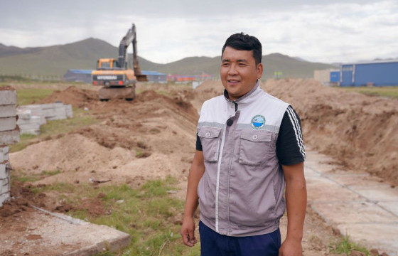 Жаргалантын амны хоёр байршилд үерийн хамгаалалтын далан барьж байна 